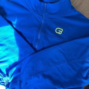 CycleBar Full-Zip Crop